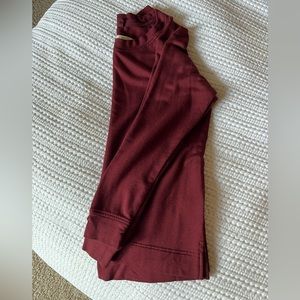 Burgundy Lou & Grey sweatshirt